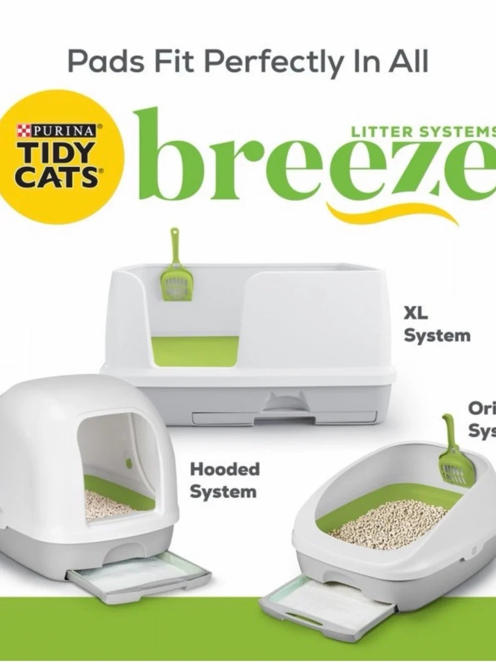 Jellycat White & Green Cat Pads - Absorbent Refill Pack